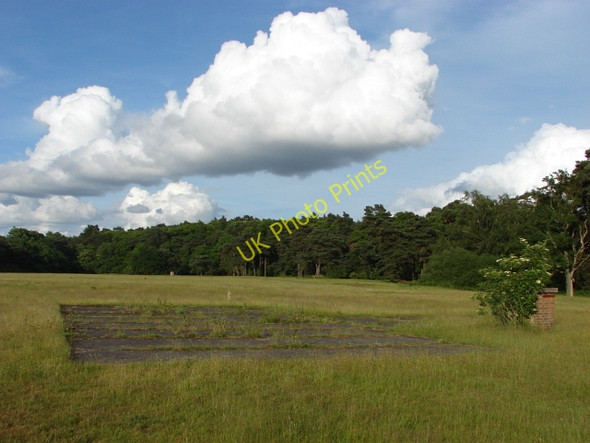 Photo 6"x4" Furze Hill Camping Ground Pirbright Camp c2010