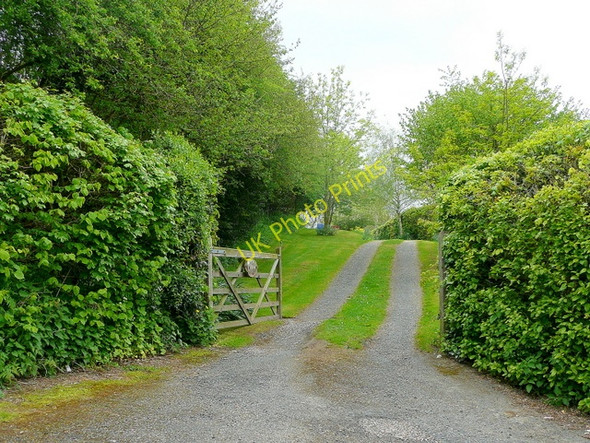 Photo 6"x4" Driveway to Pant Barn Hay-on-Wye\/Y Gelli Gandryll c2010