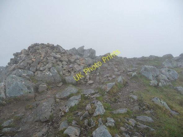 Photo 6"x4" Summit of Sgurr na Carnach Sg\u00f9rr na Carnach c2010
