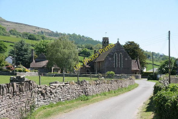 Photo 6"x4" Road into Tretower Tretower c2010