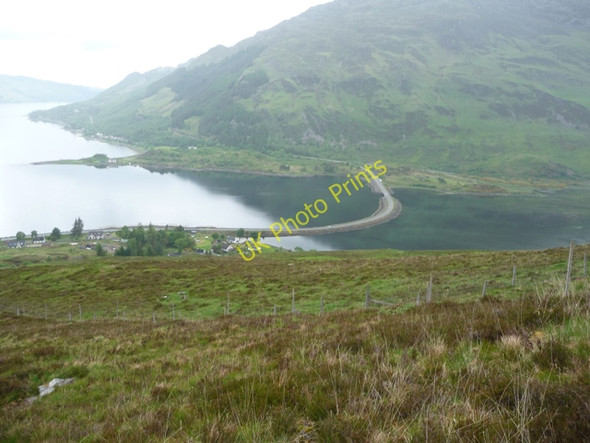 Photo 6"x4" The Loch Duich causeway Carn-gorm c2010