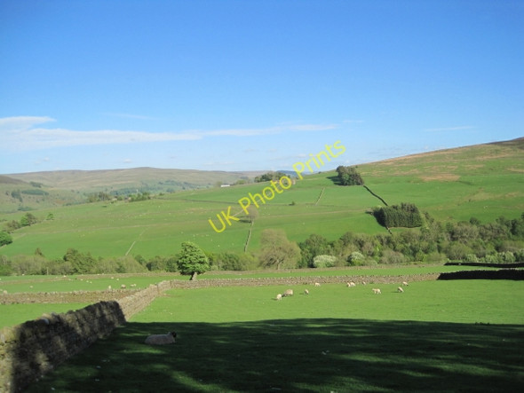 Photo 6"x4" Farmland near Hanging Shaw Slaggyford c2010