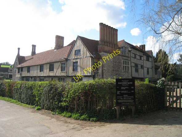 Photo 6"x4" Ightham Mote, Mote Road, Ightham, Kent Ivy Hatch c2009