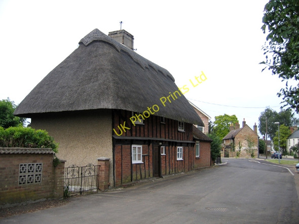 Photo 6"x4" Thatched cottage, Wilburton, Cambs Wilburton c2006