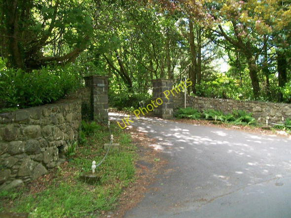 Photo 6"x4" The entrance gate to Ty Newydd Llanystumdwy c2010