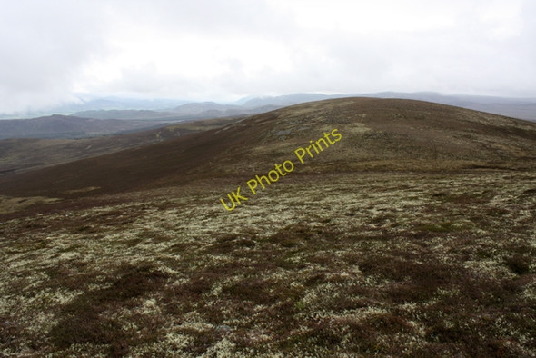 Photo 6"x4" SW slopes of Geal-charn Mor Alvie c2010