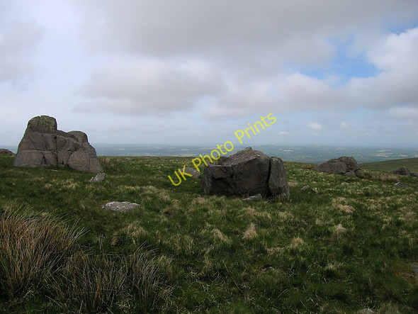 Photo 6"x4" Rock outcrops on the Preseli ridge Brynberian c2010