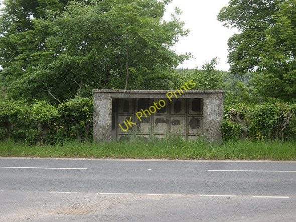 Photo 6"x4" Bus shelter at Banchory Devenick road junction Banchory-Devenick c2010