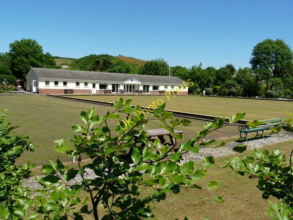 Photo 6"x4" Braunton Bowling Green and Pavilion Braunton c2010