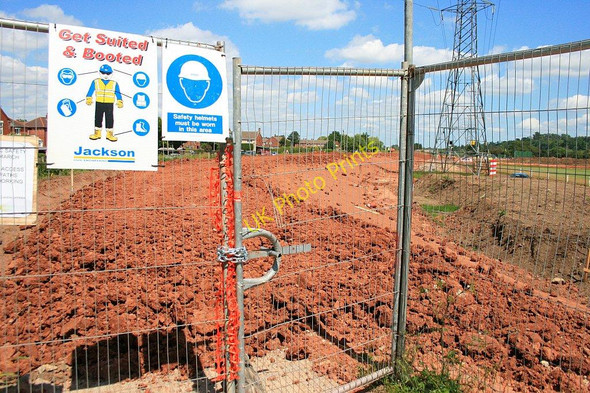 Photo 6"x4" Raising the flood bank Beeston\/SK5236 c2010