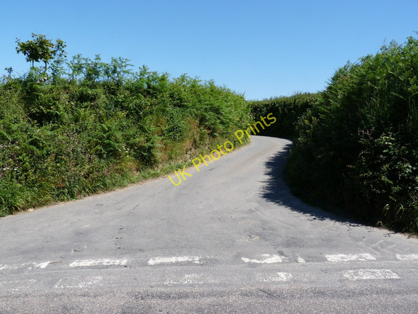 Photo 6"x4" The Eastern end of Orchardon Lane Darracott\/SS4739 c2010