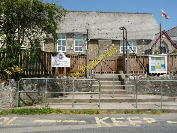Photo 6"x4" Georgeham Primary School Georgeham c2010