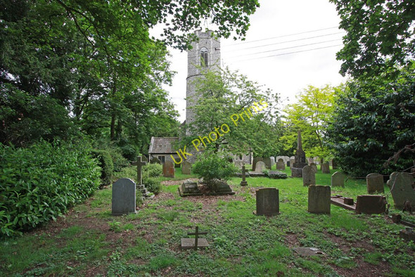 Photo 6"x4" All Saints, Intwood, Norfolk Intwood c2010