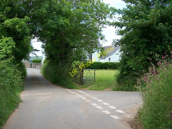Photo 6"x4" Minor road junction near Capel Bethel, Penrhos Penrhos\/SH3434 c2010