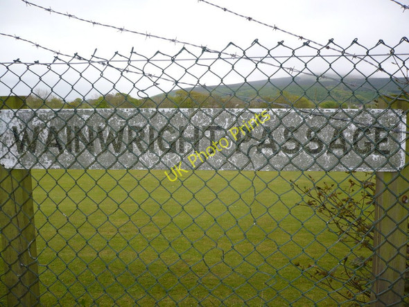 Photo 6"x4" Sign on Wainwright's Coast to Coast Walk Cleator Moor c2010
