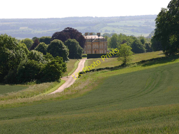 Photo 6"x4" Distant view of Foxcote House Nebsworth c2010