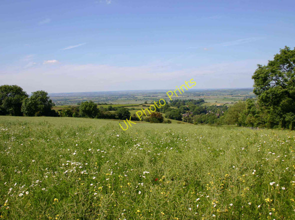 Photo 6"x4" View north from Knowlands Hill Nebsworth c2010