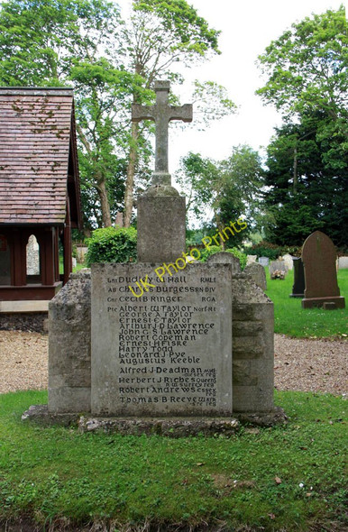 Photo 6"x4" St Margaret, Kirstead, Norfolk - Memorial WWI Kirstead Green c2010 P1
