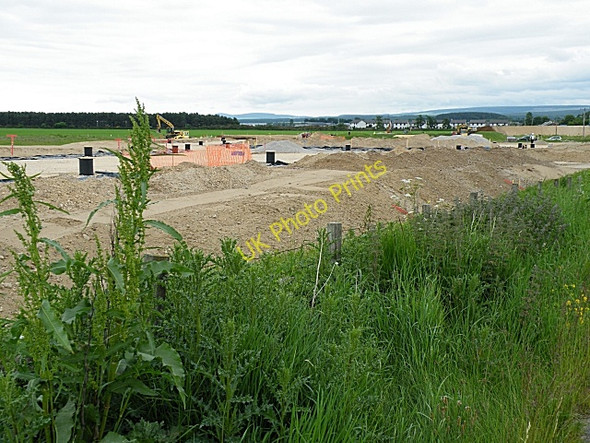 Photo 6"x4" Fochabers Bypass Roadworks, Midsummer 2010 (12) Crofts of Dipple c2010