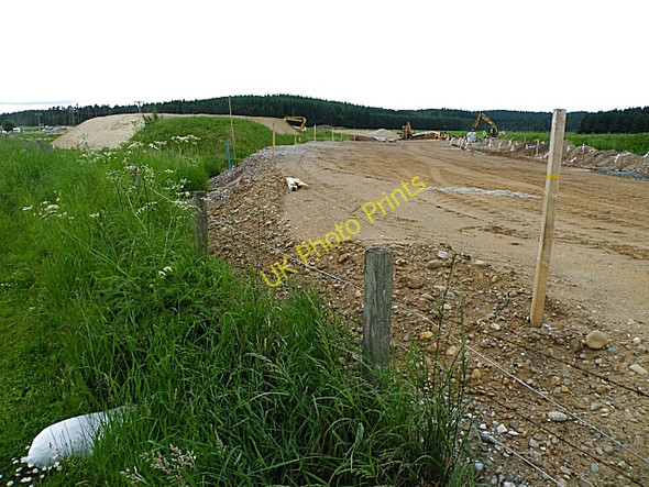 Photo 6"x4" Fochabers Bypass Roadworks, Midsummer 2010 (15) Crofts of Dipple c2010