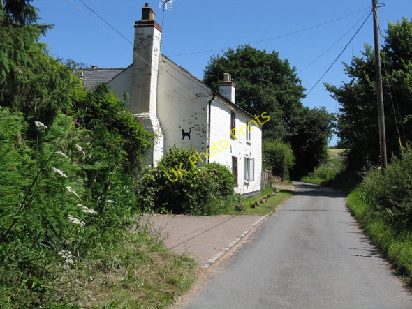 Photo 6"x4" Cottage near Brook Farm Boreley c2010