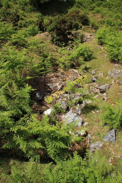 Photo 6"x4" Meldon Mine wheelpit Meldon\/SX5592 c2010