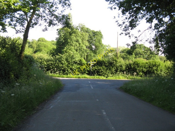 Photo 6"x4" Southern end of Ryeland Lane Elmley Lovett c2010