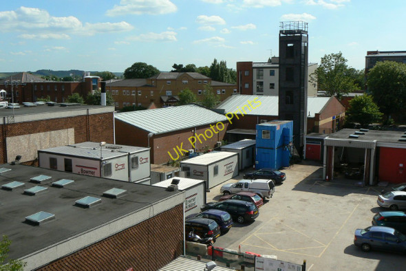 Photo 6"x4" Fire Station compound Beeston\/SK5236 c2010