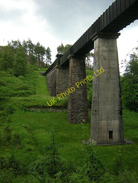 Photo 6"x4" Aqueduct in Loch Ard Forest Kinlochard c2006