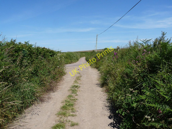 Photo 6"x4" Long Lane ends at Hole Cleave Road Darracott\/SS4739 c2010