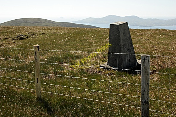 Photo 6"x4" Trig Pillar Caherdaniel c2010