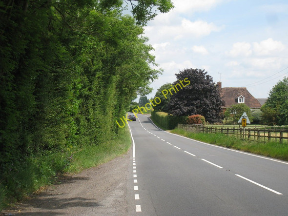 Photo 6"x4" Canterbury Road Molash c2010