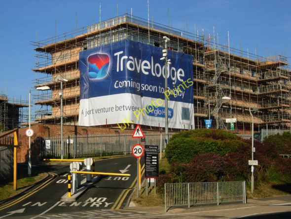 Photo 6"x4" Travelodge under construction, Rugby Rugby c2010