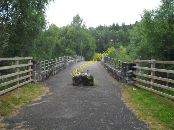 Photo 6"x4" The Old Bridge over the Black Water Strath Garve \/ Srath Gairbh c2010