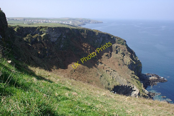 Photo 6"x4" The Cliffs above Pigeon's Cove Port Gaverne c2010