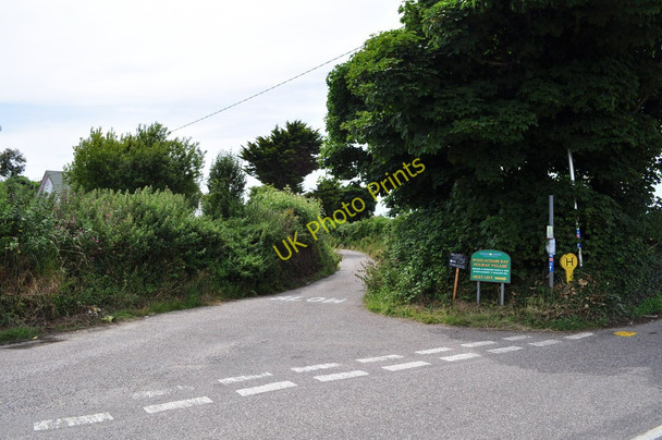 Photo 6"x4" Sandy Lane leading away from Mortehoe Station Road near Borough Cross Higher Warcombe c2010