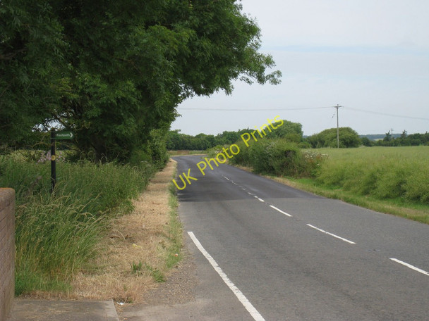 Photo 6"x4" Road to Snave Brenzett Green c2010