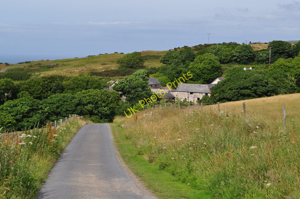 Photo 6"x4" A private road leading to Damage Barton Higher Warcombe c2010