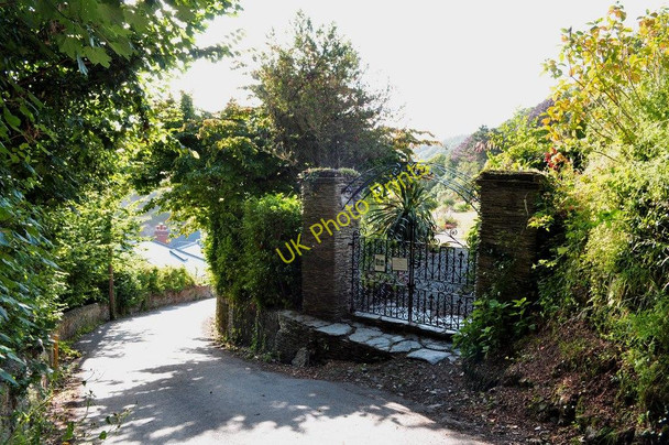 Photo 6"x4" Approaching Lee from Higher Warcombe Higher Warcombe c2010