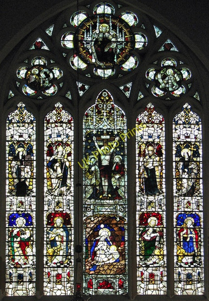 Photo 6"x4" St Edmund's church in Hunstanton - east window Hunstanton c2010