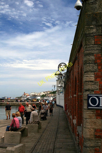 Photo 6"x4" A crowd on the quayside at Swanage Swanage c2010