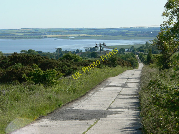 Photo 6"x4" Concrete road to Clanery Farm Creetown c2010