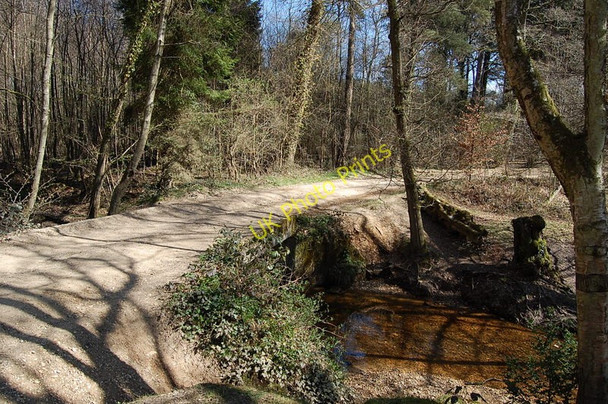 Photo 6"x4" Bridge over Sleep Brook Bleak Hill c2010