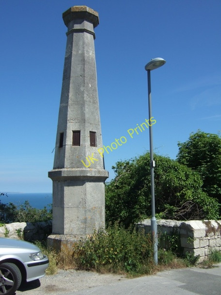 Photo 6"x4" One of two matching towers by the South West Coast Path Fortuneswell c2010