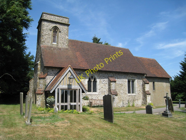 Photo 6"x4" Church of St Mary's, Tatsfield Tatsfield c2010