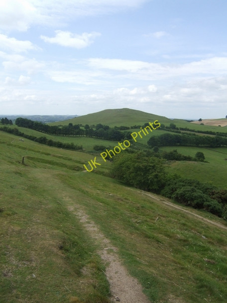 Photo 6"x4" Path on Slieve na Calliagh Drumone c2010