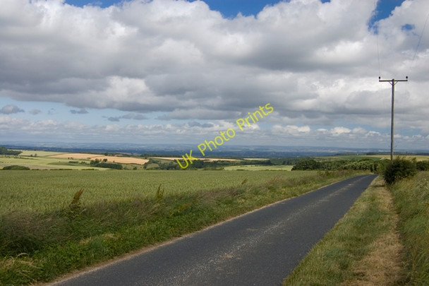 Photo 6"x4" On Wharram Percy Wold Wharram Percy c2010