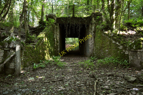 Photo 6"x4" A bridge on the National Cycle Route 27 just below Higher Campscott Trimstone c2010