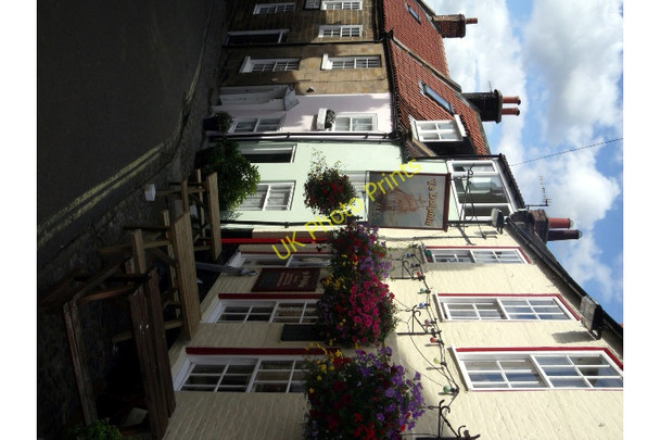 Photo 6"x4" Cottages at Robin Hoods Bay Fylingthorpe c2010