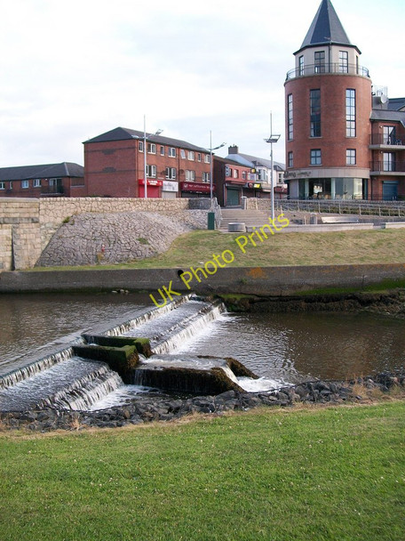 Photo 6"x4" Weir below Shimna Bridge Newcastle\/J3732 c2010